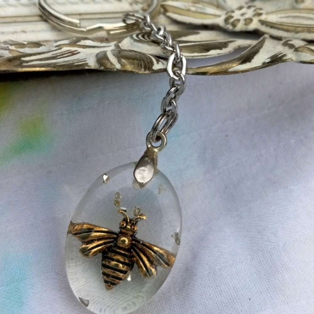 🌻🐝Bee keychain
